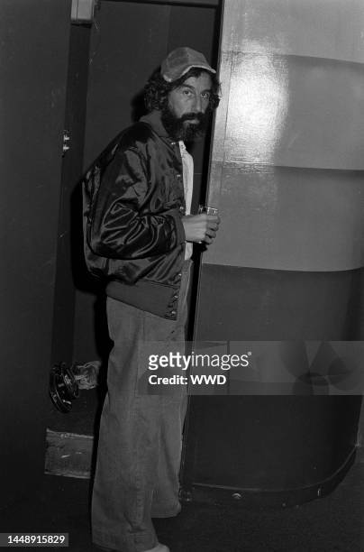Lou Adler attends the opening of the Roxy Theatre in Hollywood, California, on September 19, 1973.