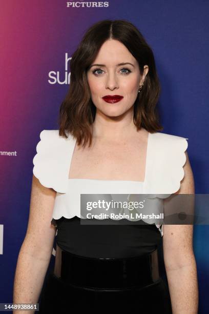 Claire Foy attends TheWrap's 2022 Annual Changemakers List VIP Dinner at Santa Monica Proper Hotel on December 13, 2022 in Santa Monica, California.