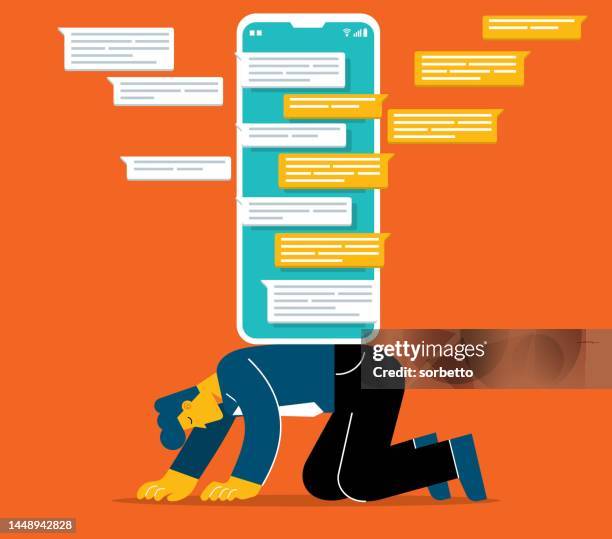 Illustration of Too Much Information To Handle