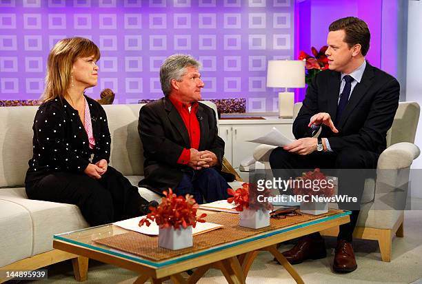 Amy Roloff, Matt Roloff and Willie Geist appear on NBC News' "Today" show