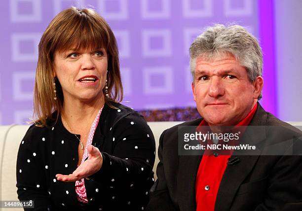 Amy Roloff and Matt Roloff appear on NBC News' "Today" show