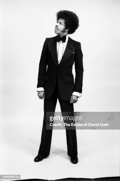 Disco and funk musician Jimmy Castor poses for a portrait on March 6, 1974 in New York City, New York.