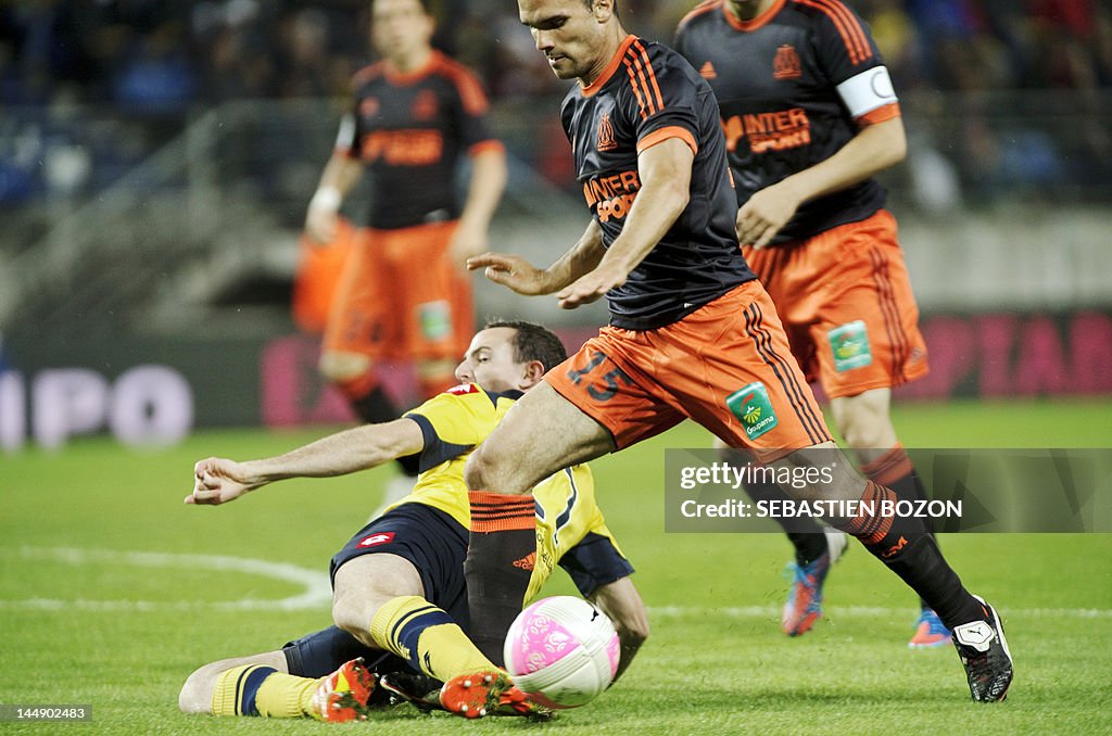 Marseille's French defender Jeremy Morel