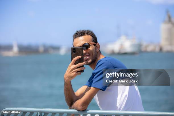 portrait of egyptian young man. - handsome egyptian men stock pictures, royalty-free photos & images