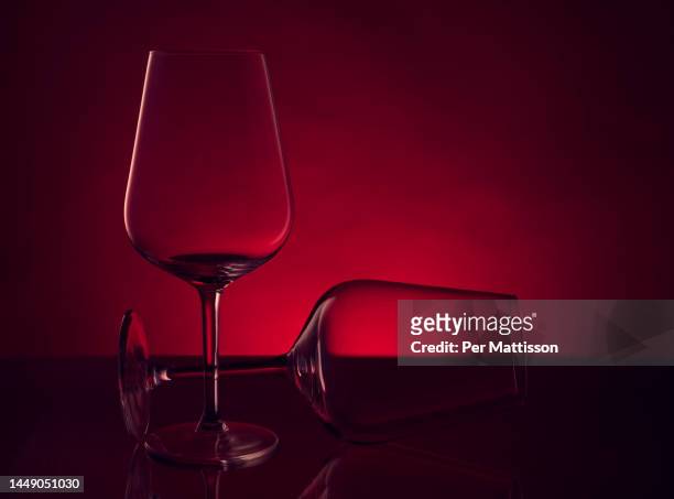 wine glasses - per mattisson stock-fotos und bilder
