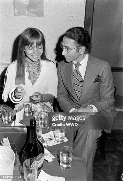 Penelope Tree attends a fundraiser at the El Corso nightclub in New York City on May 1, 1975.