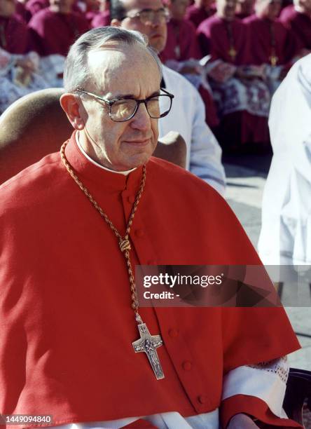 Undated picture made in Vatican City shows Jorge Mario Bergoglio, 69-year old Archbishop of Buenos Aires. Beroglio is an Argentinian intellectual...