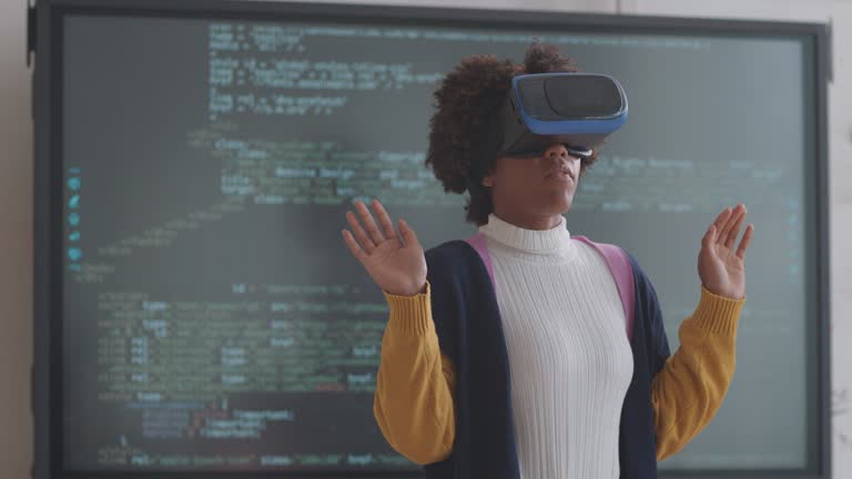Contoh Vr Coding 667 African American Student Coding Stock Videos, Footage, & 4K Video ...