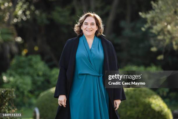 The mayoress of Barcelona Ada Colau attends the Ondas Awards 2022 winners photocall at Palauet Albéniz on December 14, 2022 in Barcelona, Spain.