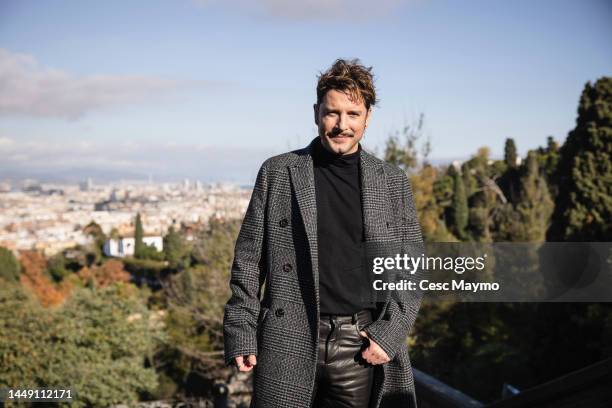 Singer Manuel Carrasco attends the Ondas Awards 2022 winners photocall at Palauet Albéniz on December 14, 2022 in Barcelona, Spain.