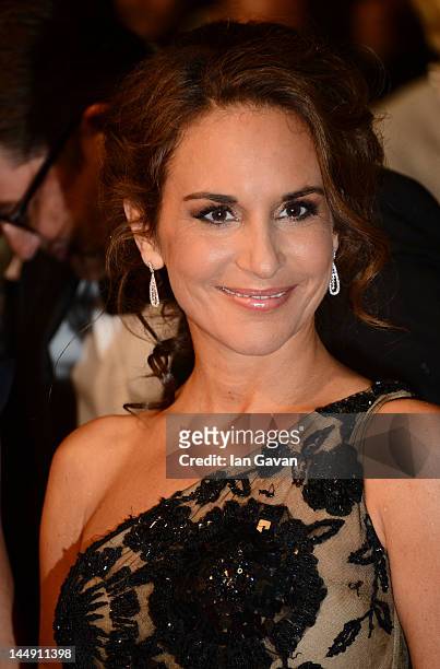 Actress Alexandra Rapaport attends the "Jagten" Premiere during the 65th Annual Cannes Film Festival at Palais des Festivals on May 20, 2012 in...