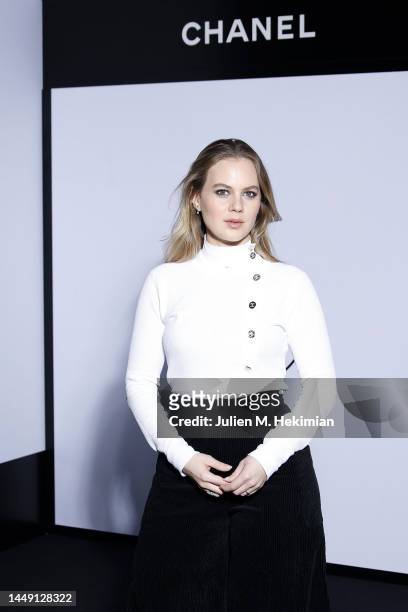 Alicia von Rittberg attends "Le Grand Numero De Chanel" - Fragance Show at Grand Palais Ephemere on December 13, 2022 in Paris, France.