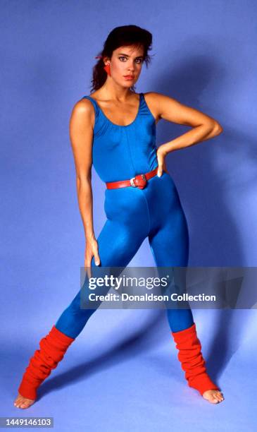 Canadian actress Catherine Mary Stewart poses for a portrait, Los Angeles, California, circa 1985.