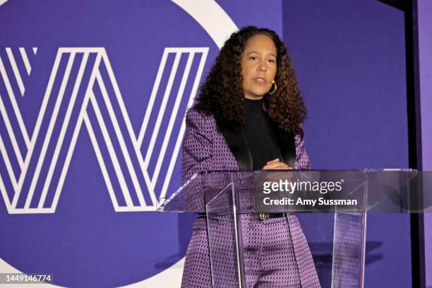 Gina Prince-Bythewood speaks onstage during TheWrap's 5th Annual Power Women Summit at Fairmont Miramar - Hotel & Bungalows on December 14, 2022 in...