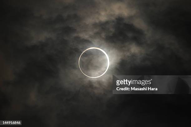 Annular Solar Eclipse is observed on May 21, 2012 in Tokyo, Japan. It is the first time in 25 years since last annular solar eclipse was observed in...