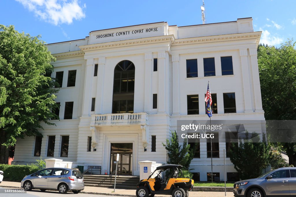 Shoshone County Idaho courthouse