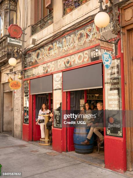 Bodega de la Ardosa, Malasana district, Madrid, Spain.