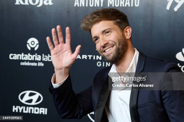 Singer Pablo Alboran attends the Esquire "Men Of The Year" awards 2022 at the Casino de Madrid on December 14, 2022 in Madrid, Spain.