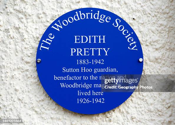 Blue plaque Tranmer House home of Mrs Edith Pretty, Sutton Hoo,... News ...