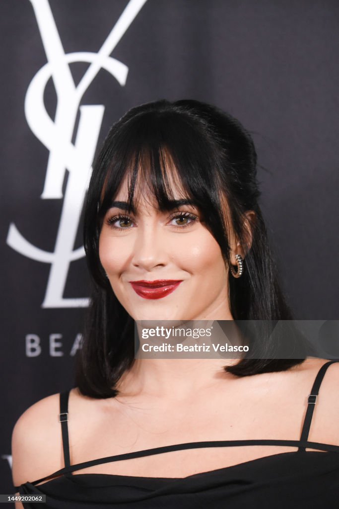 Aitana Ocaña attends the Vogue & Yves Saint Laurent "Beauté Christmas