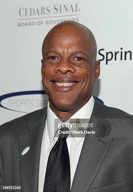 Former professional baseball player Rudy Law arrives at the 27th Anniversary Sports Spectacular benefiting Cedars-Sinai Medical Genetics Institute at...