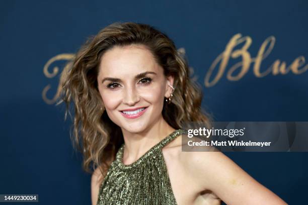 Rachael Leigh Cook attends "The Pale Blue Eye" Los Angeles Premiere at DGA Theater Complex on December 14, 2022 in Los Angeles, California.