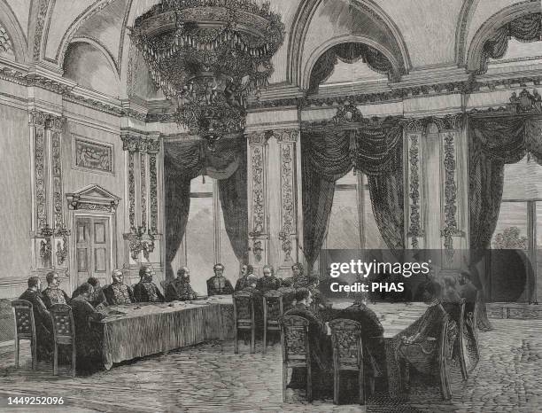 History of Germany. Congress of Berlin, June 13, 1878. It was held at the Radziwill Palace, the new official residence of the Prince of Bismarck ....