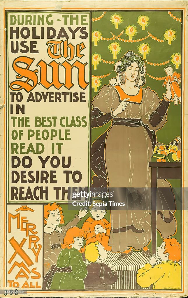 Louis John Rhead, Liebler & Maass, The Sun, paper, lithography,... News ...