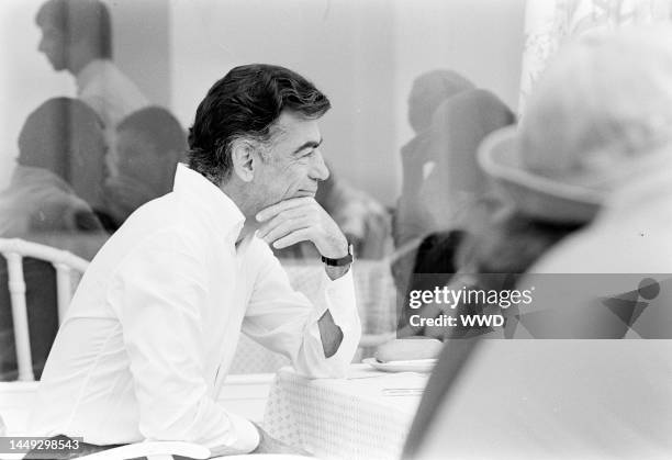 Daniel Melnick attends the 1976 Cannes Film Festival in Cannes, France, in May 1976.