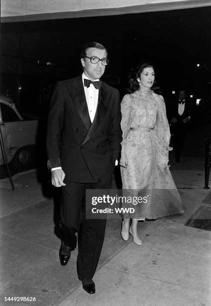 Guests attend a party at Le Poulailler in New York City on May 24, 1976.