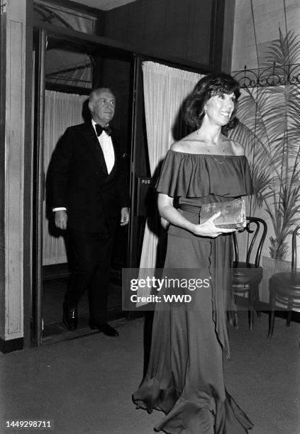 Phyllis Newman attends a party at Le Poulailler in New York City on May 24, 1976.