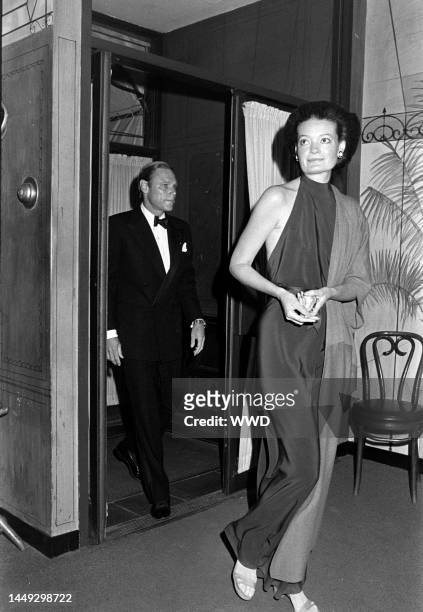 Chessy Rayner attends a party at Le Poulailler in New York City on May 24, 1976.