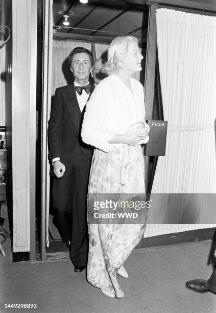 Count Vega del Ren and C.Z. Guest attend a party at Le Poulailler in New York City on May 24, 1976.