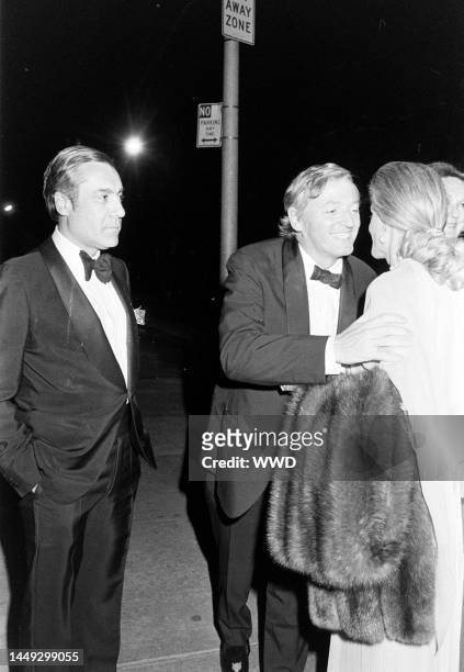William F. Buckley attends a party at Le Poulailler in New York City on May 24, 1976.