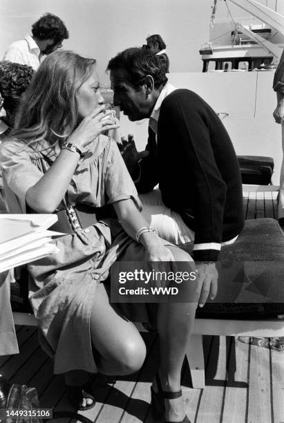 Daniel Melnick attends the Cannes Film Festival in Cannes, France, in May 1975.