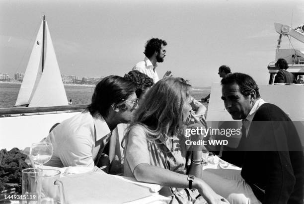 Daniel Melnick attends the Cannes Film Festival in Cannes, France, in May 1975.