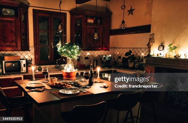 Outdoor Kitchen Night Photos and Premium High Res Pictures - Getty Images