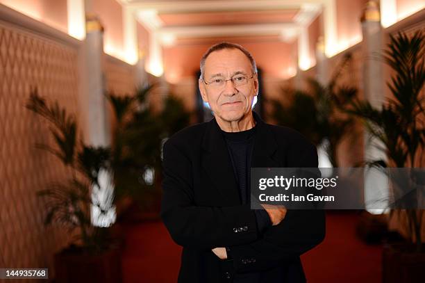 Filmmaker Andrei Konchalovsky poses for a portrait during the 65th Annual Cannes Film Festival on May 21, 2012 in Cannes, France.