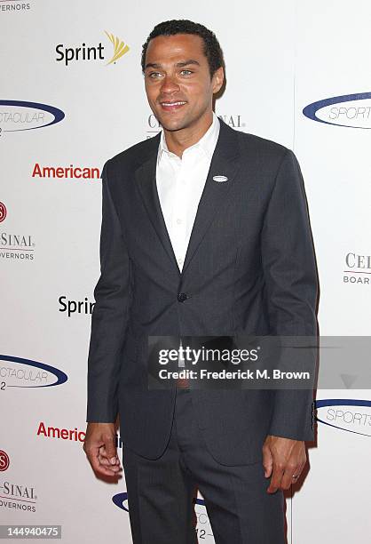 Actor Jesse Williams attends the 27th Annual Cedars-Sinai Medical Center Sports Spectacular at the Hyatt Regency Century Plaza hotel on May 20, 2012...