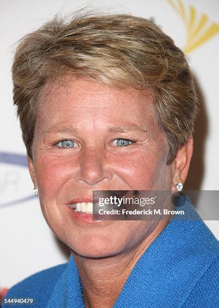 Ann Meyers-Drysdale attends the 27th Annual Cedars-Sinai Medical Center Sports Spectacular at the Hyatt Regency Century Plaza hotel on May 20, 2012...