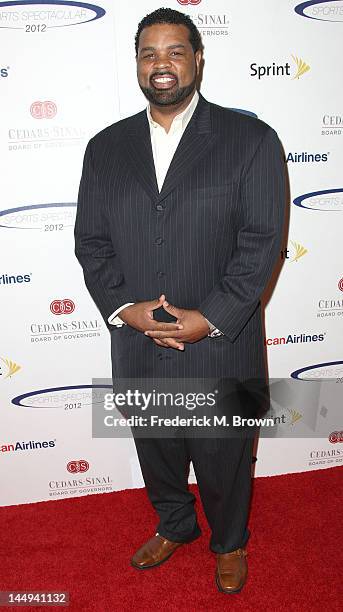 Andre Farr attends the 27th Annual Cedars-Sinai Medical Center Sports Spectacular at the Hyatt Regency Century Plaza hotel on May 20, 2012 in Century...