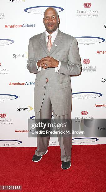 Ron Harper attends the 27th Annual Cedars-Sinai Medical Center Sports Spectacular at the Hyatt Regency Century Plaza hotel on May 20, 2012 in Century...
