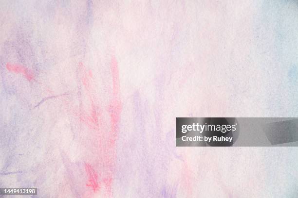 abstract watercolor ethereal painting in pastel colors - watercolor galaxy stock pictures, royalty-free photos & images