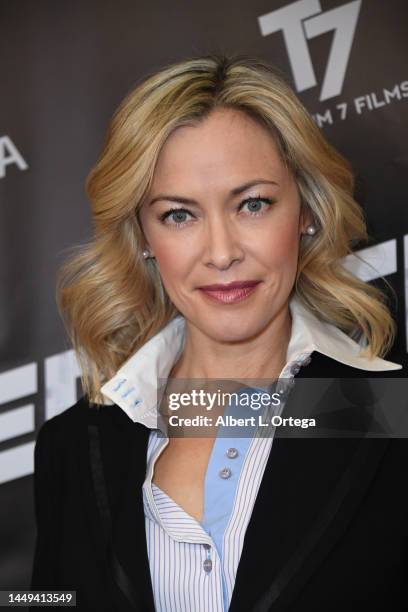 Kristanna Loken attends a Special Screening Of "Repeater" held at Cinelounge Sunset on December 14, 2022 in Hollywood, California.