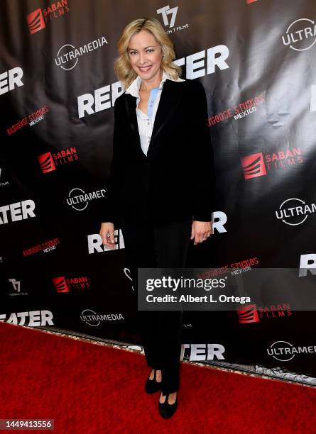 Kristanna Loken attends a Special Screening Of "Repeater" held at Cinelounge Sunset on December 14, 2022 in Hollywood, California.