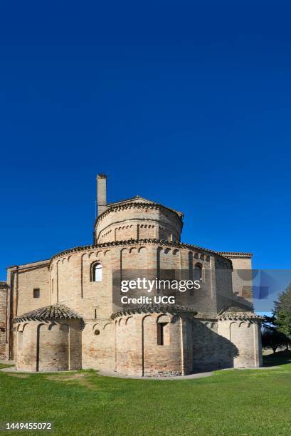 Montecosaro . Church of Santa Maria in Piè di Chienti.