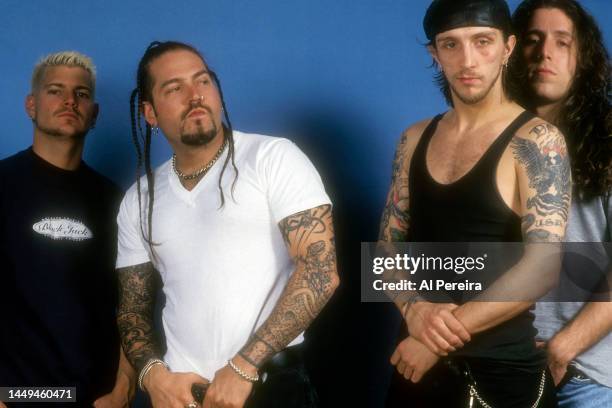 Hardcore band Biohazard appear in a portrait taken on June 11, 1994 in New York City.