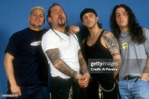 Hardcore band Biohazard appear in a portrait taken on June 11, 1994 in New York City.