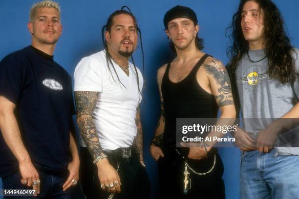 Hardcore band Biohazard appear in a portrait taken on June 11, 1994 in New York City.