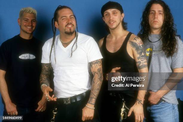 Hardcore band Biohazard appear in a portrait taken on June 11, 1994 in New York City.